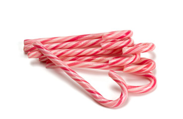 Striped Christmas candies