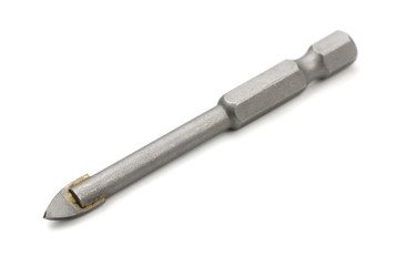 Special drill bit for glass, mirror and tile