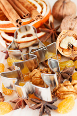 Christmas baking ingredients