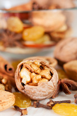 Christmas baking ingredients