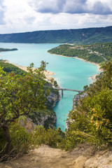 Verdonschlucht und Br&uuml;cke