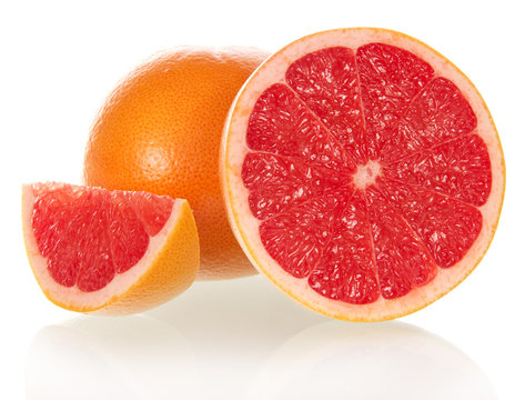 Grapefruit in a section