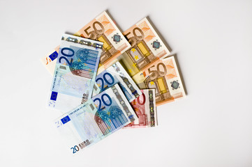 Obraz na płótnie Canvas money euro