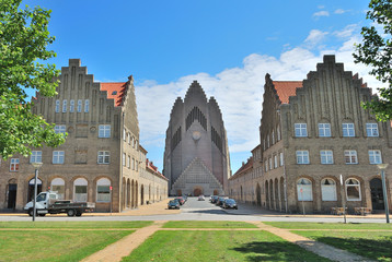 Copenhagen, Denmark. Grundtvig's Church