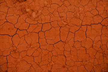 Dry cracked earth texture