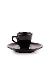 Coffee-cup with white copy space