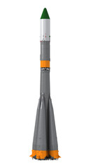 Carrier rocket  "Soyuz-Cargo" © 3dsculptor