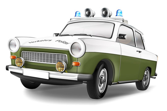 DDR Polizeiauto