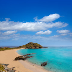 Menorca Cala Sa Mesquida Mao Mahon turquoise beach