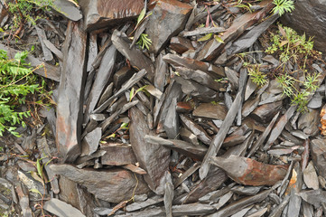 Texture acute gravel stone.
