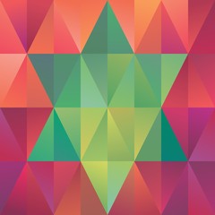 abstract geometric christmas star sign background