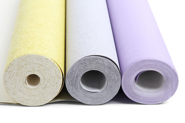 Wallpaper isolated on white