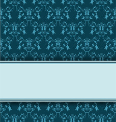 Retro damask background
