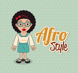 afro style design