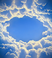 beautiful sky and clouds
