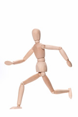 走る人形