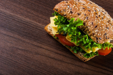 Tasty natural breakfast