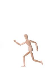 走る人形