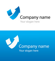 Logo "Arrow up"/ Логотип "Стрелка вверх"