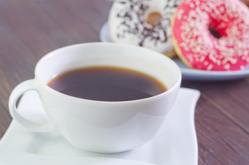 coffee and donuts