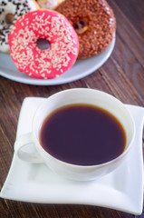 coffee and donuts