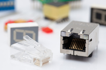 RJ45 and electronic part