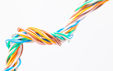 muti-color electronic wire