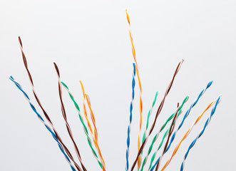 muti-color electronic wire