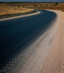 asphalt highway