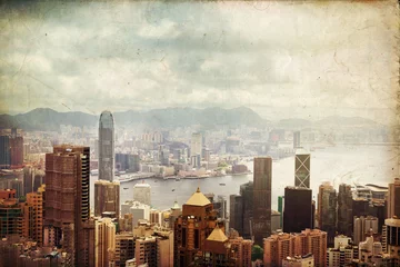 Acrylic prints Hong-Kong Hong Kong island