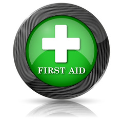 Obraz premium First aid icon