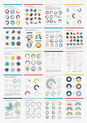 Infographic Elements.Big chart set icon. - 58291110