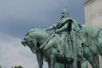 Fototapeta premium Arpad - Heroes Square - Budapest
