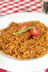 riz à la tomate