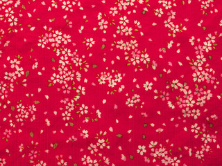 Japanese sakura pattern cloth