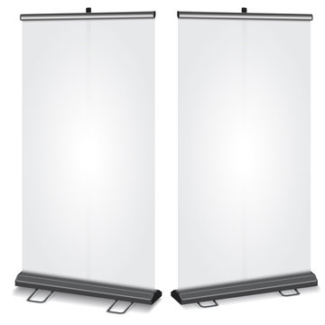 Blank Roll-up banner