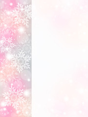 Snowflake background