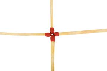 Close-up of matchsticks