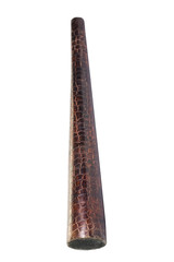 Close-up of a wooden flower vase