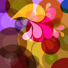 Abstract vector colorful background