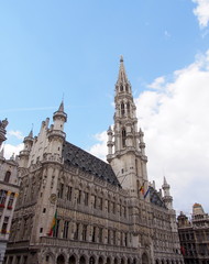 Fototapeta na wymiar Grand Place in Brussels, Belgium - A UNESCO World Heritage Site