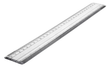 Close-up of a ruler