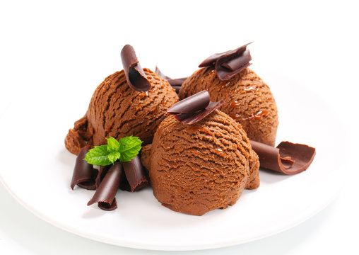 Chocolate fudge ice cream