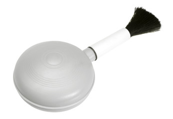 Close-up of a make-up brush