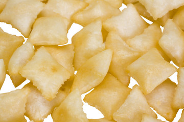 Close-up of snacks