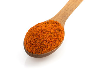 paprika spices in spoon i