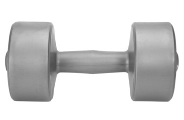Close-up of a dumbbell