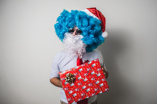funny santa claus babbo natale