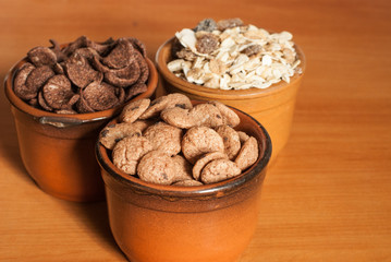 Muesli and flakes