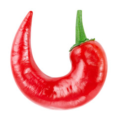 One hot chili pepper